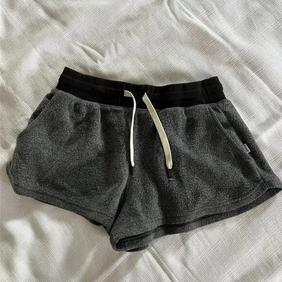 Feat Women's Small Blanketblend Shorts Tie Dye High Rise Fuzzy Drawstring - 0347 - Picture 1 of 6